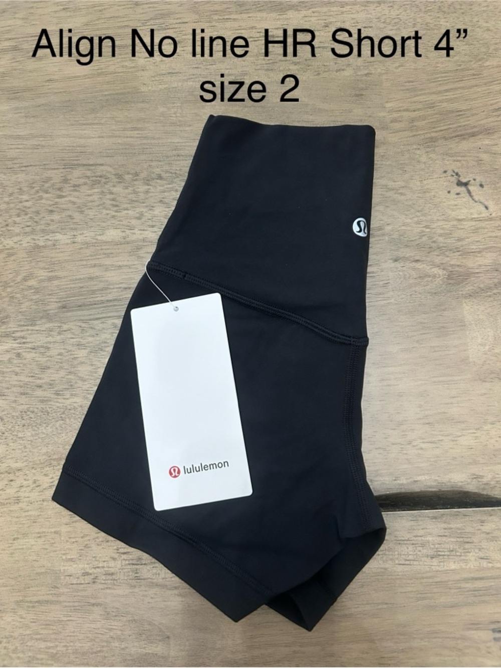 Lululemon Align No Line HR Short 4” size 2